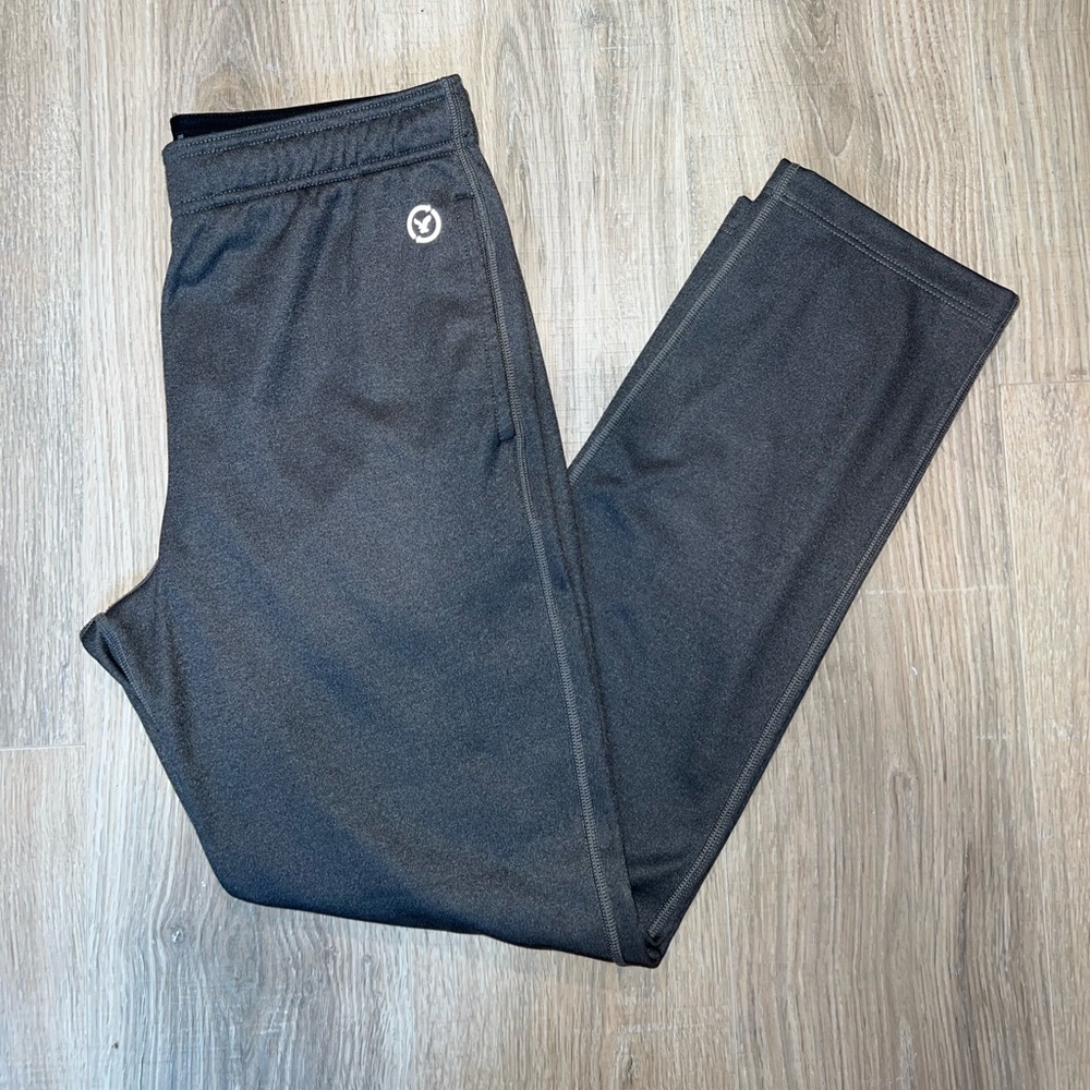 American eagle black and gray sweatpants